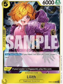 Lilith (EB03-058) - Extra Booster: One Piece Heroines Edition Foil