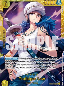 Trafalgar Law (EB03-062) - Extra Booster: One Piece Heroines Edition Foil