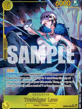 Trafalgar Law (Alternate Art) (EB03-062) - Extra Booster: One Piece Heroines Edition Foil