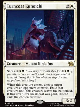 Turncoat Kunoichi (TMT-026) - Teenage Mutant Ninja Turtles Foil