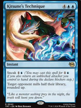 Kitsune's Technique (TMT-042) - Teenage Mutant Ninja Turtles Foil