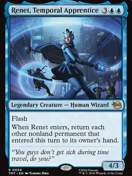 Renet, Temporal Apprentice (TMT-050) - Teenage Mutant Ninja Turtles Foil