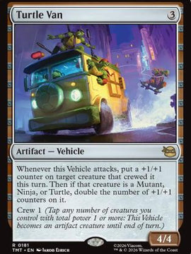 Turtle Van (TMT-181) - Teenage Mutant Ninja Turtles Foil