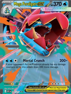 Mega Feraligatr ex - 043/217 43 - ME Ascended Heroes Holofoil