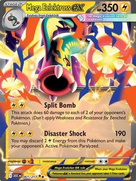 Mega Eelektross ex - 061/217 61 - ME Ascended Heroes Holofoil