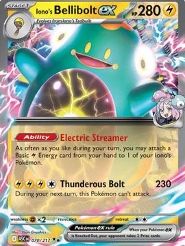 Iono's Bellibolt ex - 070/217 70 - ME Ascended Heroes Holofoil