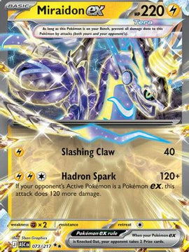 Miraidon ex 73 - ME Ascended Heroes Holofoil