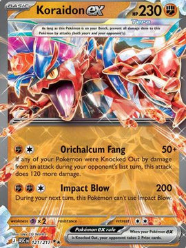Koraidon ex 121 - ME Ascended Heroes Holofoil