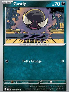 Gastly 123 - ME Ascended Heroes