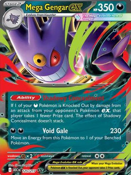 Mega Gengar ex - 125/217 125 - ME Ascended Heroes Holofoil