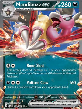 Mandibuzz ex 139 - ME Ascended Heroes Holofoil