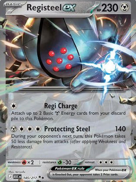 Registeel ex 145 - ME Ascended Heroes Holofoil