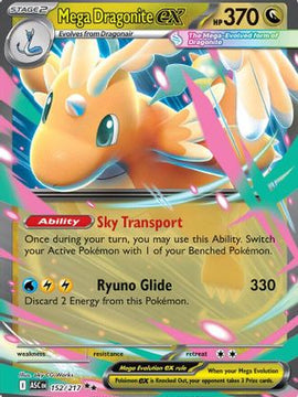 Mega Dragonite ex - 152/217 152 - ME Ascended Heroes Holofoil