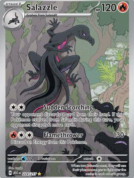 Salazzle - 224/217 224 - ME Ascended Heroes Holofoil