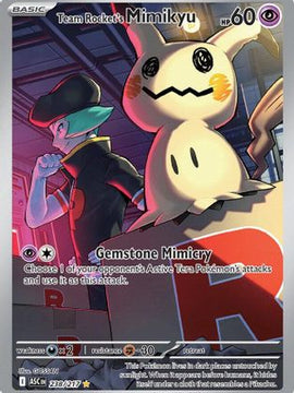Team Rocket's Mimikyu - 238/217 238 - ME Ascended Heroes Holofoil