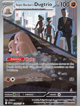 Team Rocket's Dugtrio - 239/217 239 - ME Ascended Heroes Holofoil