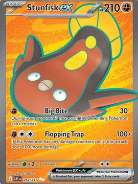 Stunfisk ex - 252/217 252 - ME Ascended Heroes Holofoil