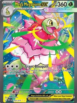 Mega Meganium ex - 272/217 272 - ME Ascended Heroes Holofoil