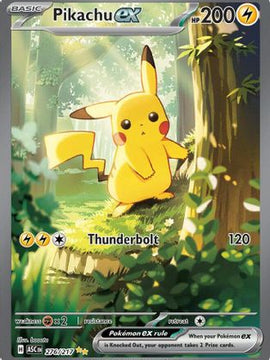 Pikachu ex - 276/217 276 - ME Ascended Heroes Holofoil
