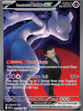 Team Rocket's Mewtwo ex - 281/217 281 - ME Ascended Heroes Holofoil