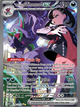 Marnie's Grimmsnarl ex 287 - ME Ascended Heroes Holofoil