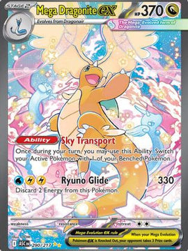 Mega Dragonite ex - 290/217 290 - ME Ascended Heroes Holofoil