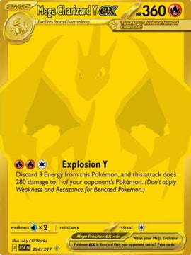 Mega Charizard Y ex - 294/217 294 - ME Ascended Heroes Holofoil