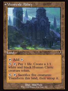 Westvale Abbey // Ormendahl, Profane Prince (Retro Frame) (INR-474) - Innistrad Remastered