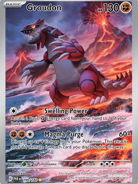 Groudon (199/182) [Paradox Rift]