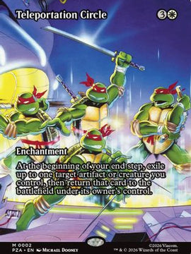 Teleportation Circle (Borderless) (PZA-002) - Teenage Mutant Ninja Turtles Eternal-Legal