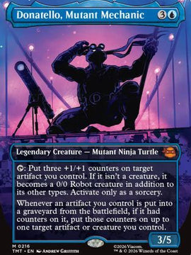 Donatello, Mutant Mechanic (Borderless) (TMT-216) - Teenage Mutant Ninja Turtles