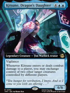 Kitsune, Dragon's Daughter (Extended Art) (TMT-262) - Teenage Mutant Ninja Turtles Foil