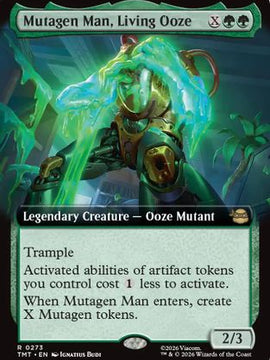 Mutagen Man, Living Ooze (Extended Art) (TMT-273) - Teenage Mutant Ninja Turtles Foil