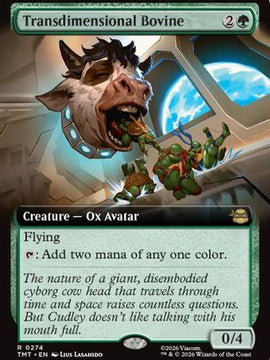 Transdimensional Bovine (Extended Art) (TMT-274) - Teenage Mutant Ninja Turtles