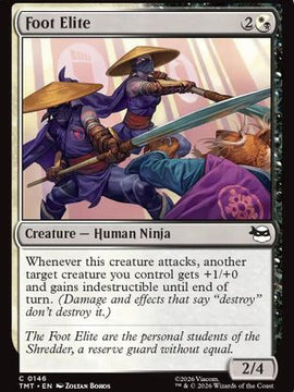 Foot Elite (TMT-146) - Teenage Mutant Ninja Turtles Foil
