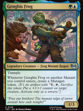 Genghis Frog (TMT-148) - Teenage Mutant Ninja Turtles Foil