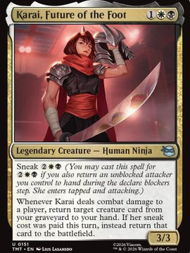 Karai, Future of the Foot (TMT-151) - Teenage Mutant Ninja Turtles Foil