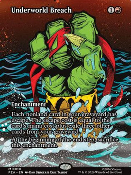 Underworld Breach (Borderless) (PZA-010) - Teenage Mutant Ninja Turtles Eternal-Legal Foil