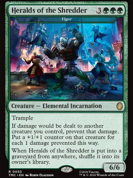 Heralds of the Shredder - Vigor (TMC-053) - Commander: Teenage Mutant Ninja Turtles