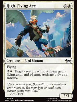 High-Flying Ace (TMT-009) - Teenage Mutant Ninja Turtles Foil