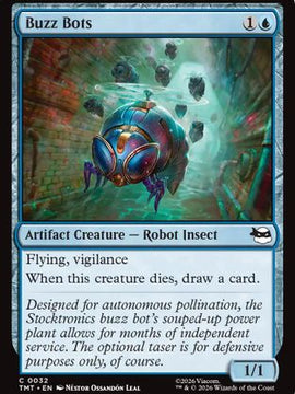Buzz Bots (TMT-032) - Teenage Mutant Ninja Turtles Foil