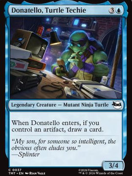 Donatello, Turtle Techie (TMT-037) - Teenage Mutant Ninja Turtles Foil