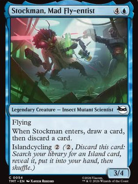 Stockman, Mad Fly-entist (TMT-054) - Teenage Mutant Ninja Turtles Foil