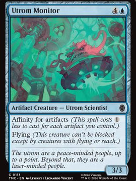 Utrom Monitor (TMC-113) - Commander: Teenage Mutant Ninja Turtles