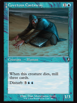 Covetous Castaway (Retro Frame) (INR-456) - Innistrad Remastered Foil