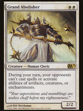 Grand Abolisher (M12-019) - Magic 2012