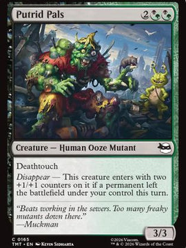 Putrid Pals (TMT-165) - Teenage Mutant Ninja Turtles Foil