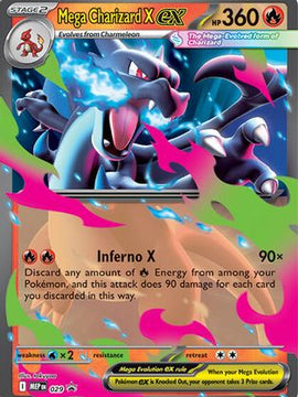 Mega Charizard X ex - 029 29 - ME Mega Evolution Promo Holofoil