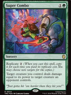 Super Combo (Surge Foil) (TMC-034) - Commander: Teenage Mutant Ninja Turtles Foil