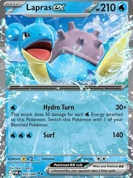 Lapras ex 22 - ME03 Perfect Order Holofoil
